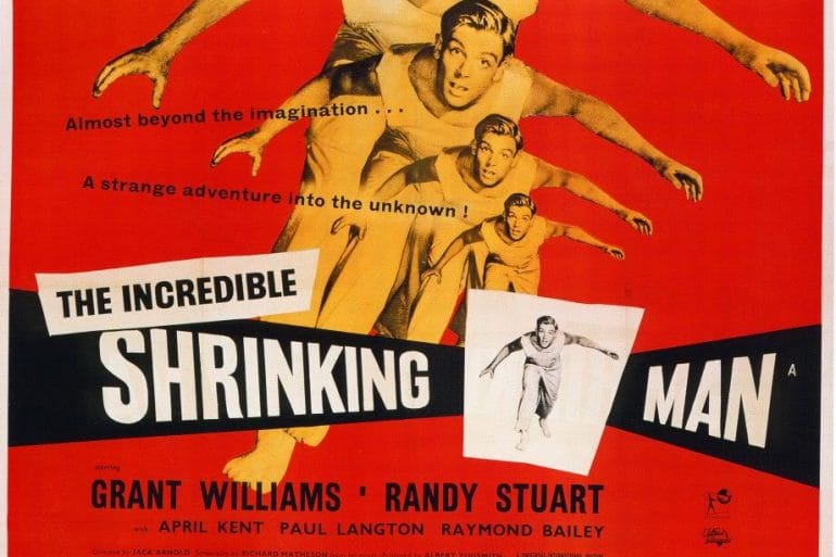 Cartel de El Increíble Hombre Menguante