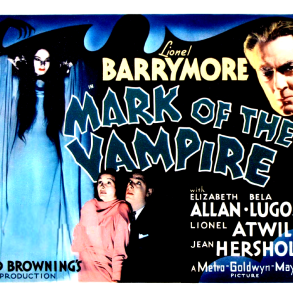 Póster de "La marca del vampiro" / "Mark of the Vampire"