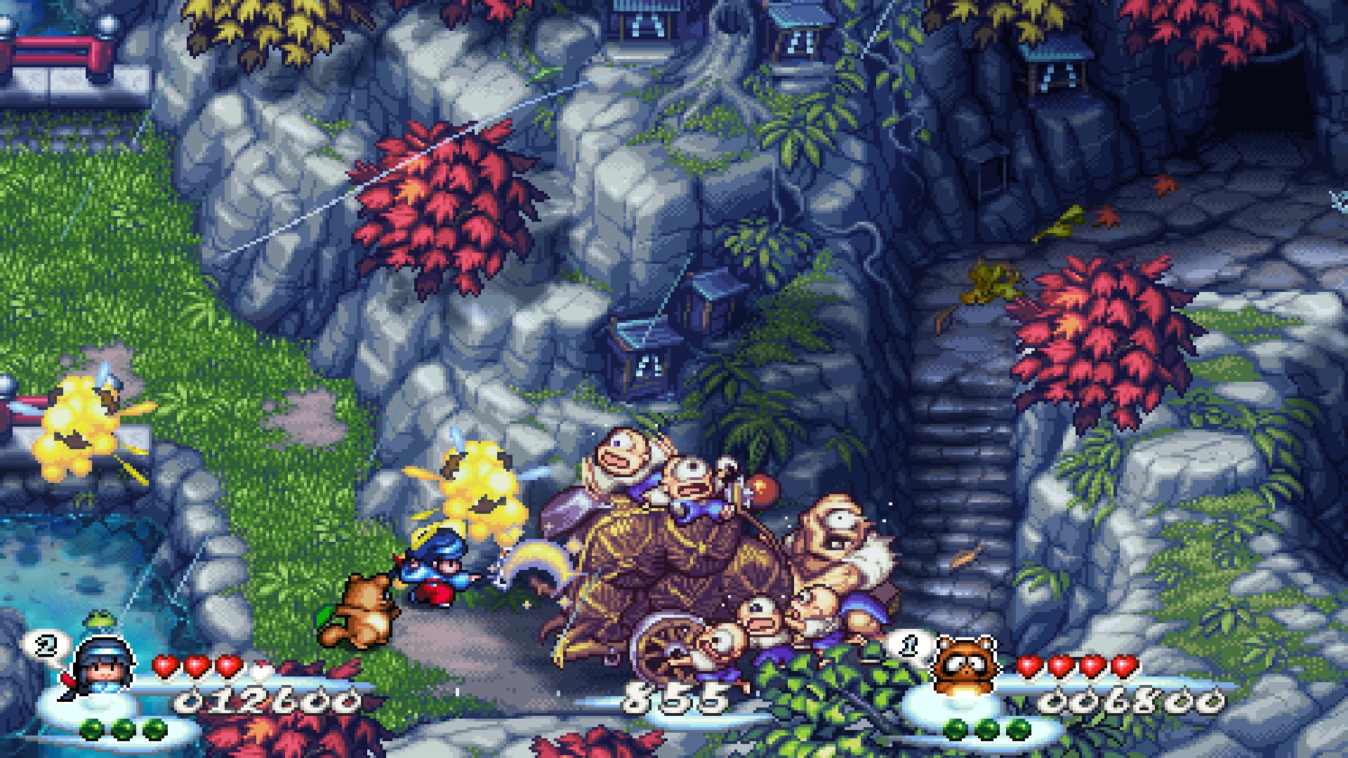 pocky and rocky 2 snes rom download
