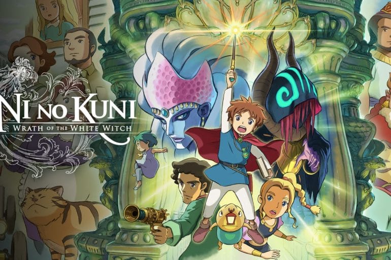 Portada de 'Ni No Kuni - La Ira de la Bruja Blanca'