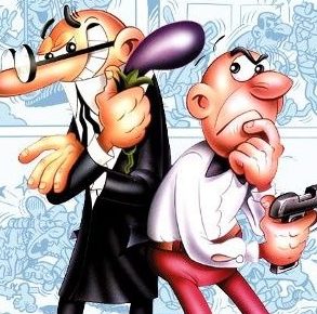 Portada de Mort & Phil (Mortadelo y Filemón) para móviles