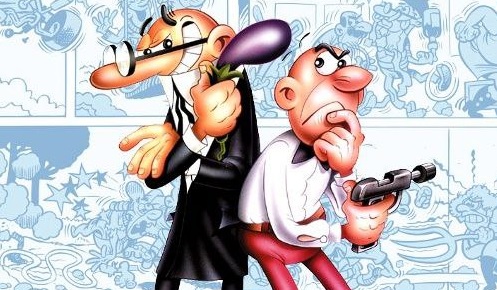 Portada de Mort & Phil (Mortadelo y Filemón) para móviles