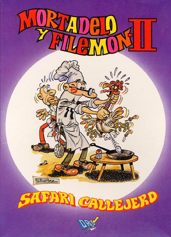 Portada de Mortadelo y Filemón II Safari Callejero