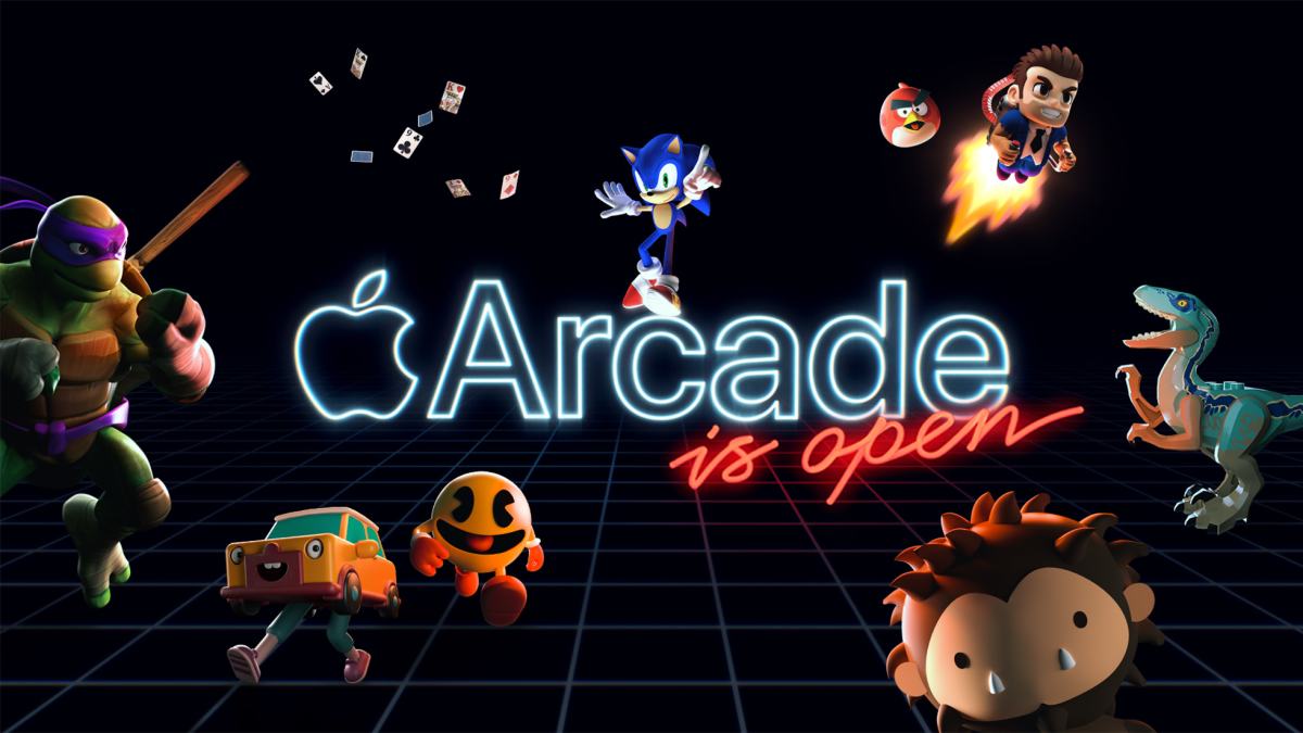 Imagen publicitaria de Apple Arcade