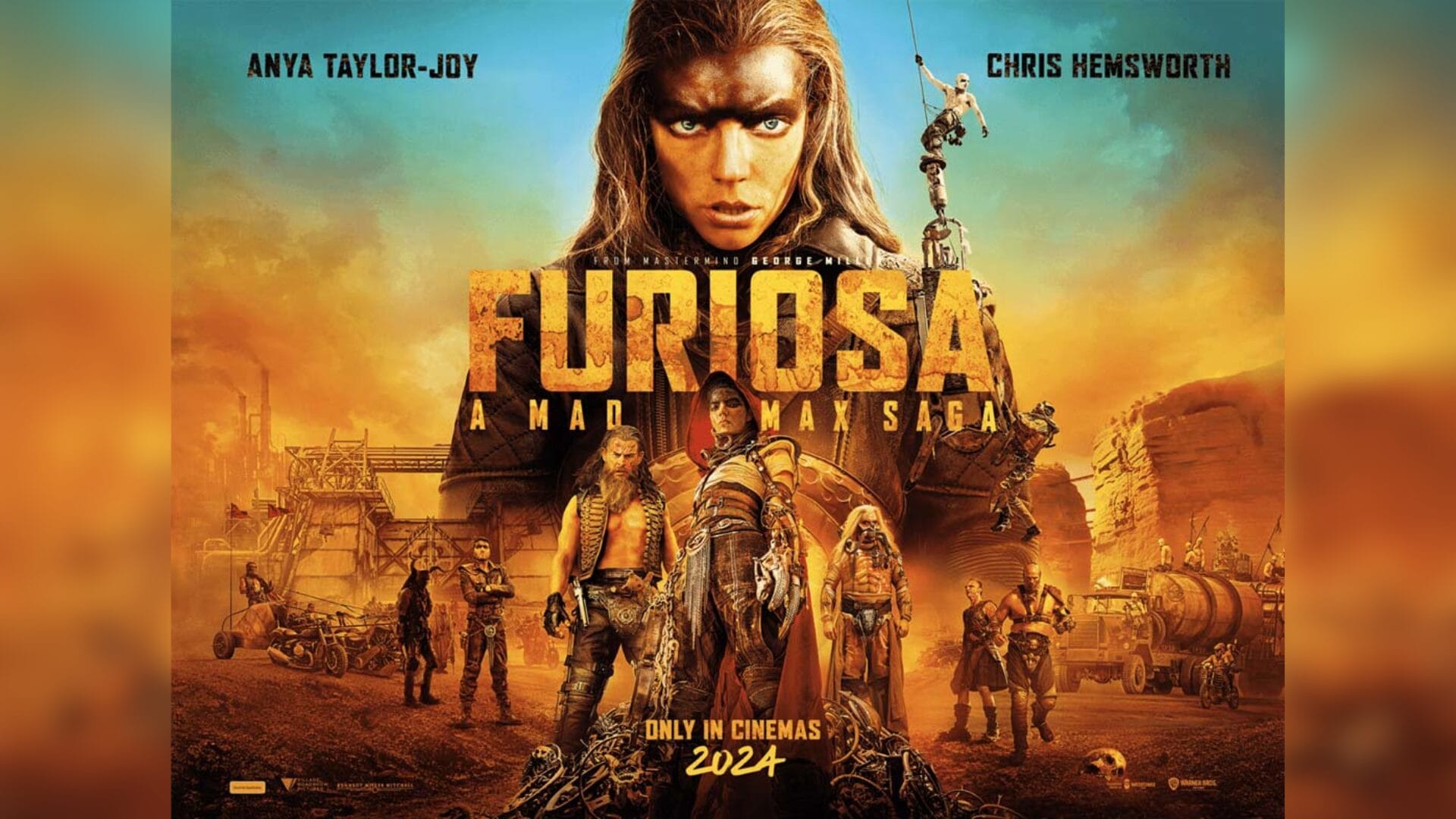 Plakat f&uuml;r Furiosa: Eine Mad Max Saga