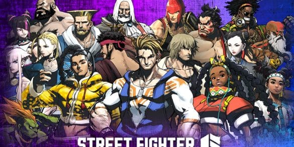 Portada de Street Fighter 6 mostrando sus personajes