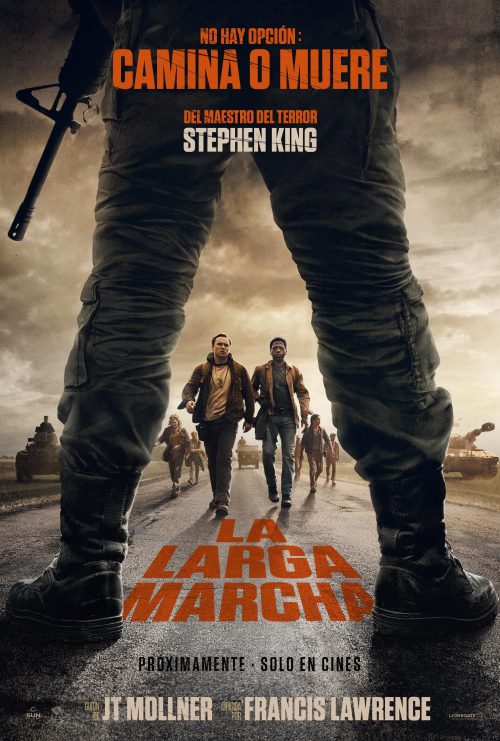 Portada de Camina o Muere (The Long Walk)