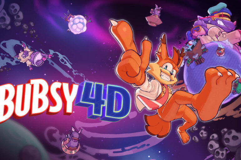 Póster de Bubsy 4D